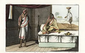 Solvyns: Different types of sari and clothes worn by Indian women