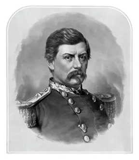 Mcclellan: Digitally restored Civil War artwork of Union