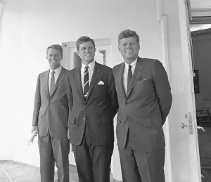 Sibling: Digitally restored photo of President John