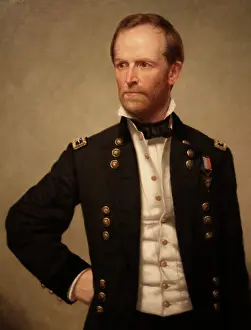 Contemplation: Digitally restored vector painting of Union
