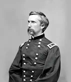 Gettysburg: Digitally restored vector portrait of General