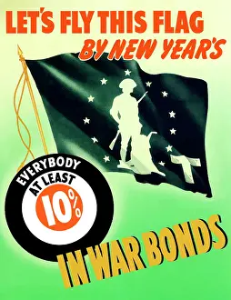 Minutemen: Digitally restored war propaganda poster