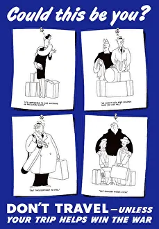 Advice: Digitally restored war propaganda poster