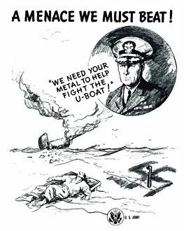 Periscope: Digitally restored war propaganda poster