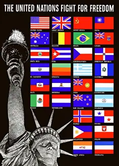 Solidarity: Digitally restored war propaganda poster