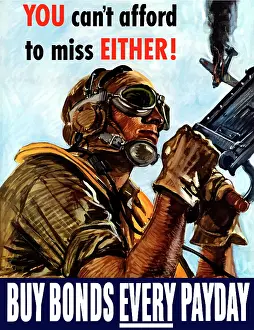 Accuracy: Digitally restored war propaganda poster
