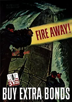 Accuracy: Digitally restored war propaganda poster