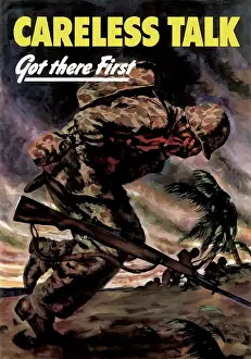 Wound: Digitally restored war propaganda poster