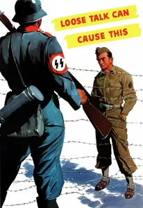 Hostage: Digitally restored war propaganda poster