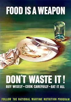 Advice: Digitally restored war propaganda poster