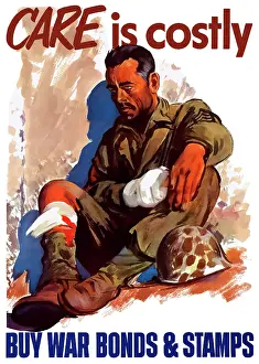Wound: Digitally restored war propaganda poster