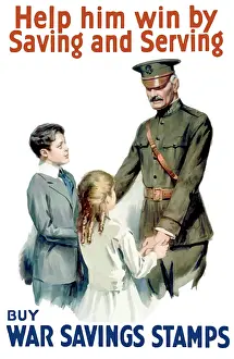 Aspirations: Digitally restored war propaganda poster