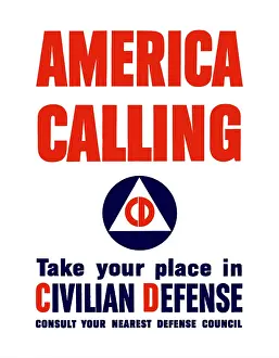 Prevention: Digitally restored war propaganda poster