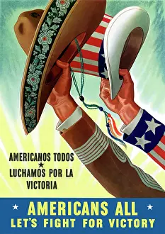 Solidarity: Digitally restored war propaganda poster