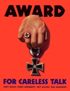 Close Up: Digitally restored war propaganda poster