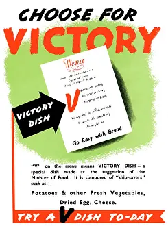 Advice: Digitally restored war propaganda poster