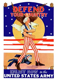 Iconic: Digitally restored war propaganda poster