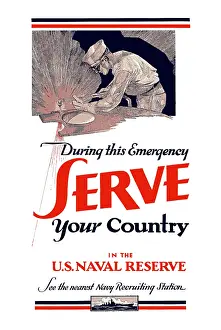 Bending: Digitally restored war propaganda poster