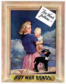 Innocence: Digitally restored war propaganda poster