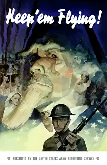 Iconic: Digitally restored war propaganda poster