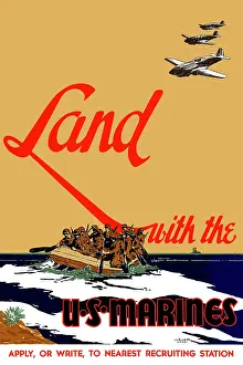 Dinghy: Digitally restored war propaganda poster