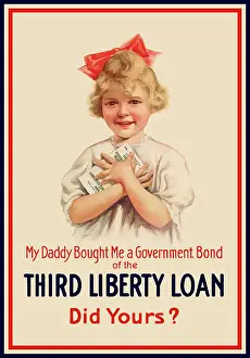 Loan: Digitally restored war propaganda poster