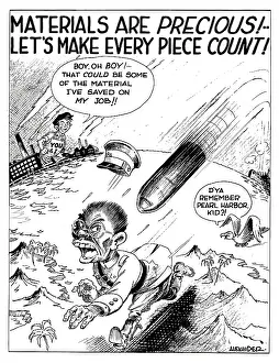 Bubble: Digitally restored war propaganda poster