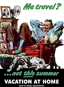 Casual: Digitally restored war propaganda poster