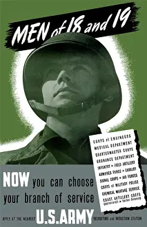 Responsibility: Digitally restored war propaganda poster
