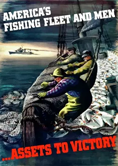 Freshness: Digitally restored war propaganda poster