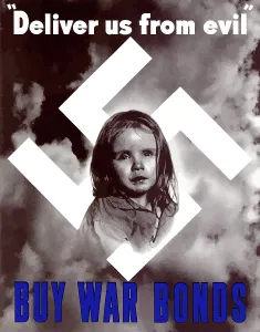 Innocence: Digitally restored war propaganda poster