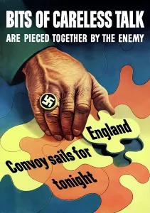 Removing: Digitally restored war propaganda poster