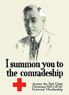 Woodrow: Digitally restored war propaganda poster