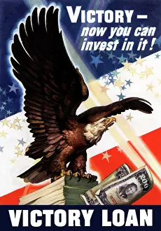 Bonds: Digitally restored war propaganda poster