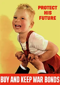 Innocence: Digitally restored war propaganda poster