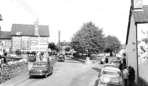 Dinas: Dinas Powis, the Square 1964