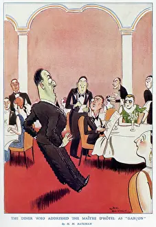 Presumption: The Diner Who Addressed The Maitre D'Hotel As Garcon