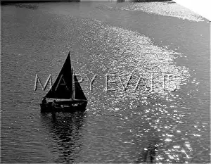 Glistening: DINGHY OFF SHOREHAM