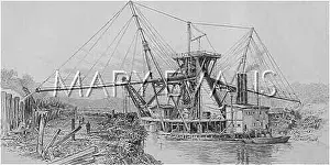 Dredger: DINGLER DREDGER AT WORK
