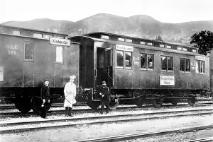 Languages: Dining car, 1880