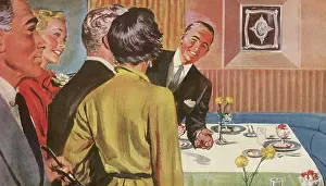 Railroads: Dining Car on Train