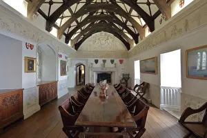 Aubyn: Dining Hall, Castle, St Michael's Mount, Cornwall, England