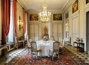 Manger: Dining Hall, Chateau de La Motte-Tilly, La Motte-Tilly, Aube, France