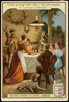 Paraffin: DINING BY OIL LAMP