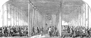 Comfortably: Dining Room on board an Emigrant Ship 1852