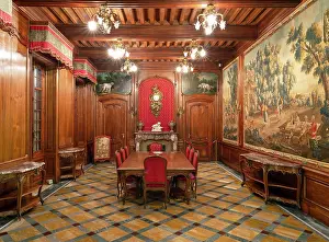 Prat: Dining room, Chateau d'Avignon, Saintes-Maries-de-la-Mer