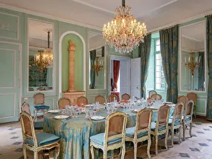 Redesigned: Dining room, Chateau de Dree, Curbigny, Burgundy, France