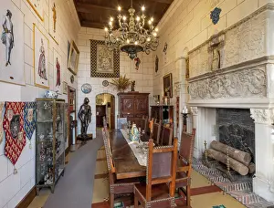 Amboise: Dining Room, Chateau Gaillard