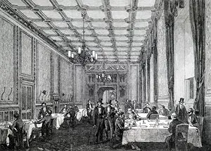 Meals: Dining room at the House of Commons