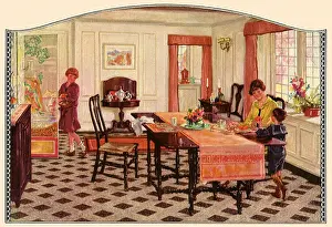 Asks: Dining Room Scene